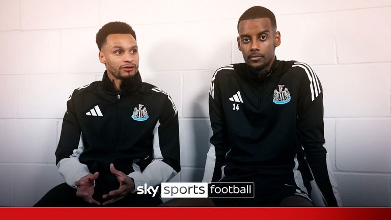 Alexander Isak and Jacob Murphy gave their thoughts ahead of Newcastle United's huge Carabao Cup final against Liverpool.