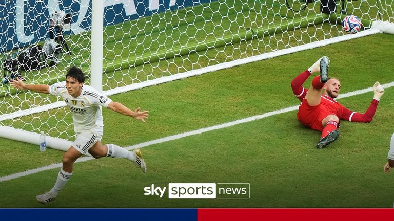 Trent Alexander-Arnold set up Gonzalo Garcia's winner as Real Madrid beat Juventus 1-0 to reach the quarter-finals of the Club World Cup.