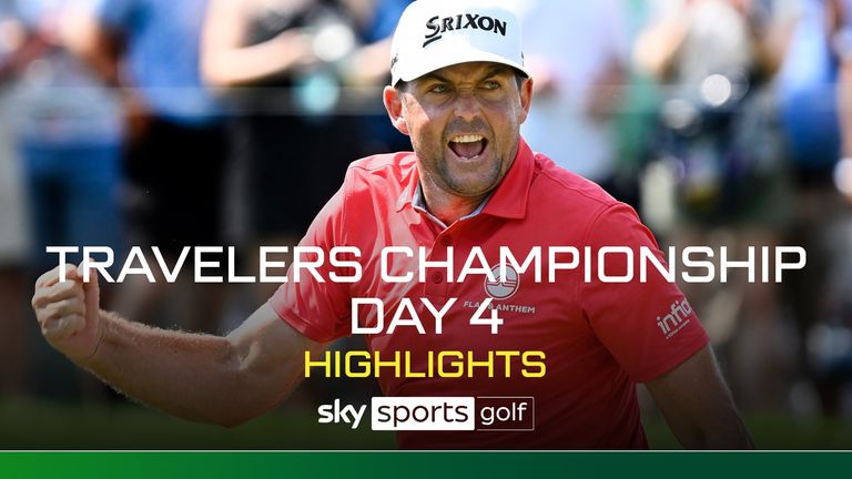 Highlights from the final round of the Travelers Championship as Tommy Fleetwood narrowly missed out on a maiden PGA Tour title at the hands of Keegan Bradley.