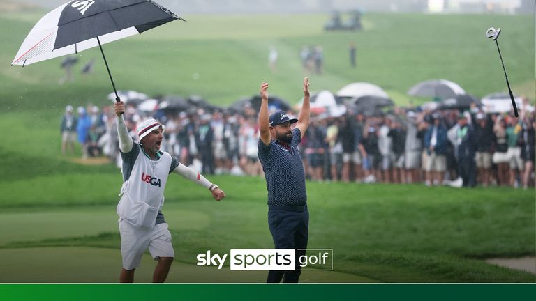 JJ SPAUN WINNING MOMENT 16 JUN
