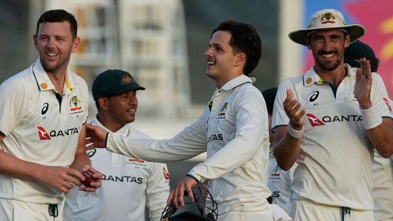 Australia's Josh Hazlewood, Test cricket (Associated Press)