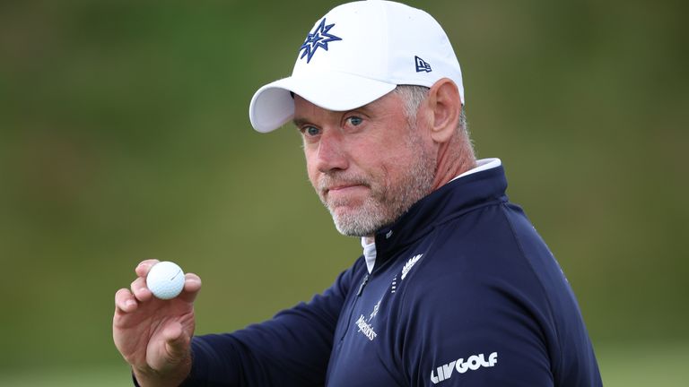 Lee Westwood Open qualifying