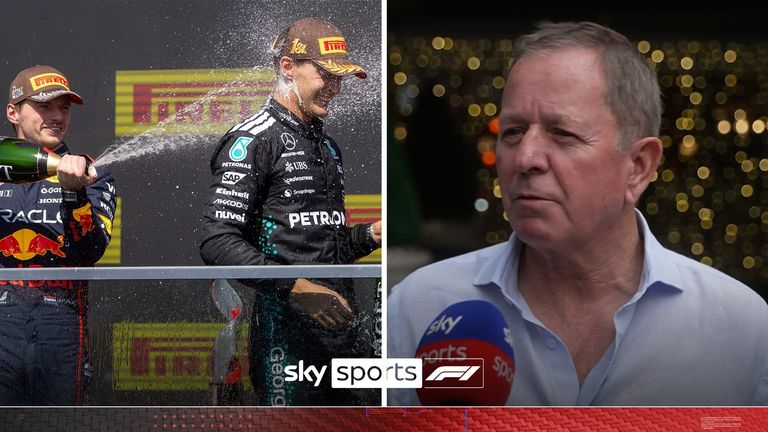 Martin Brundle believes Red Bull's Max Verstappen could possibly replace George Russell at Mercedes next year.