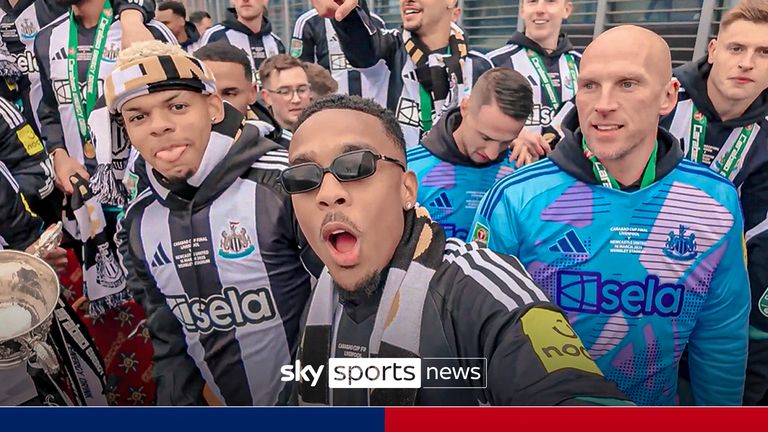 Newcastle parade footage