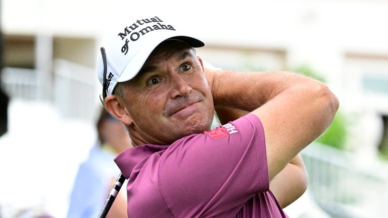 Irishman Padraig Harrington won his second US Senior Open as he closed his round on Sunday with seven straight pars