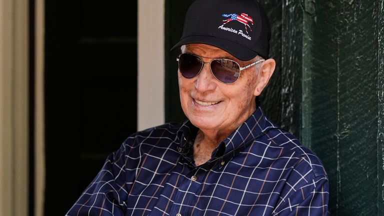 D. Wayne Lukas has passed away, aged 89. (AP Photo/Stephanie Scarbrough)